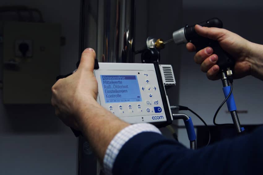 ecom-D - Handliches Abgasanalysegerät für industrielle Anwendungen